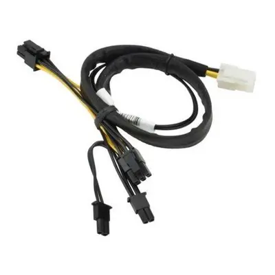 Supermicro 8-pin to two 6+2 Pin 12V GPU 40cm Power Cable