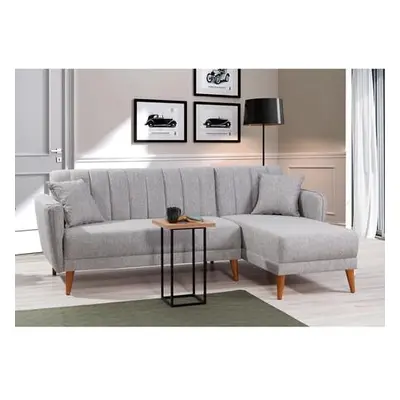 Atelier del Sofa Corner Sofa-Bed Aqua Corner Right - Grey