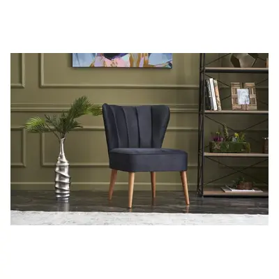 Atelier del Sofa Wing Chair Layla - Anthracite