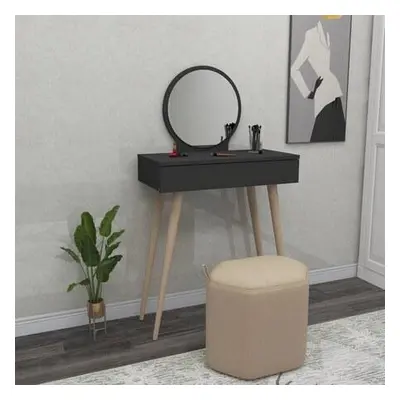 Hanah Home Make-Up Table Siena - Anthracite