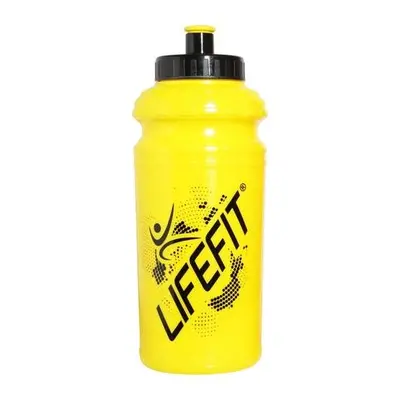 Cyklo láhev LIFEFIT 9992, 600ml, žlutá