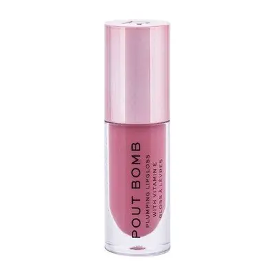 Makeup Revolution Pout Bomb Plumping Lesk na rty Gloss Kiss 4,6 ml