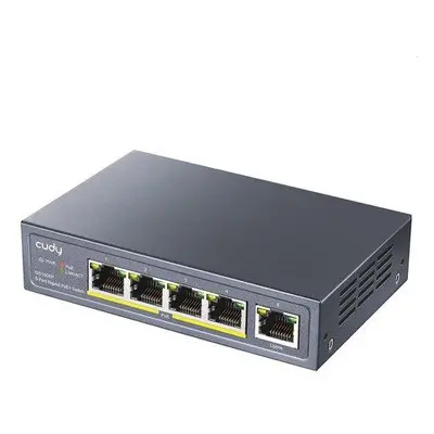 Cudy 5-Port Gigabit PoE+ Switch 60W, GS1005P