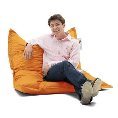 Atelier del Sofa Garden Bean Bag Cushion Pouf 100x100 - Orange