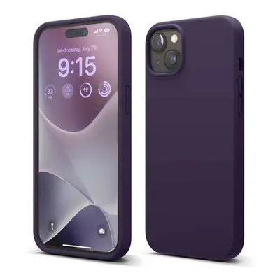 Elago kryt Silicone Case pre iPhone 15 Plus - Deep Purple