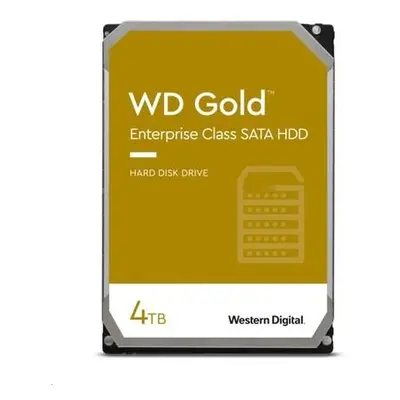 WD GOLD WD4004FRYZ 4TB SATA/ 6Gb/s 256MB cache 7200 ot., CMR, Enterprise