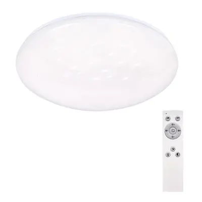 Solight WO763 LED stropní světlo Star, kulaté, 24W,1440lm, dálkové ovládání, 37cm