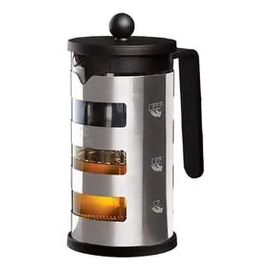 Berlingerhaus Konvice na čaj a kávu french press 600 ml Black Silver Collection BH-7806