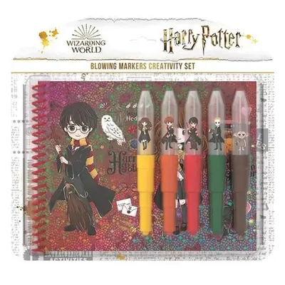 Harry Potter - Set s foukacími fixy a notesem