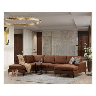 Atelier del Sofa Corner Sofa Porto Corner (EOT-C-02-CHL) - Camel