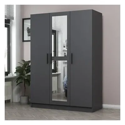 Hanah Home Wardrobe Kale Anthracite - 2259