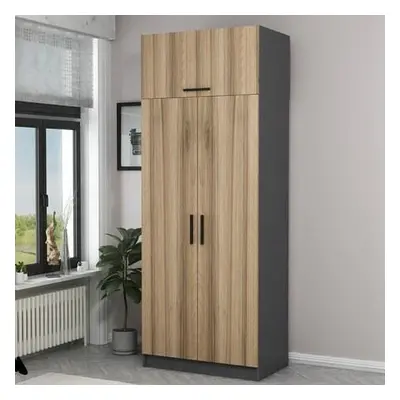 Hanah Home Wardrobe Kale Oak - 2232