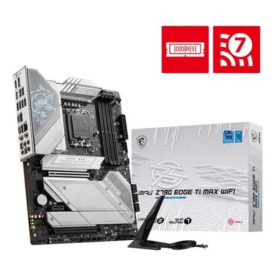 MSI MB Sc LGA1700 MPG Z790 EDGE TI MAX WIFI, Intel Z790, 4xDDR5, 1xDP, 1x HDMI, ATX, MPG Z790 ED