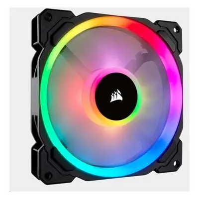 CORSAIR ventilátor LL Series, LL140 RGB, 140mm Dual Light Loop RGB LED PWM Fan, Single Pack, CO-