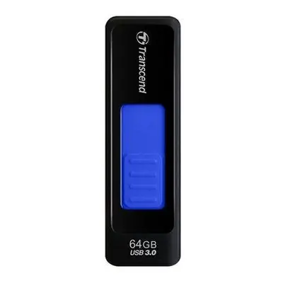 Transcend 64GB JetFlash 760, USB 3.0 flash disk, LED indikace, černo/modrý, TS64GJF760