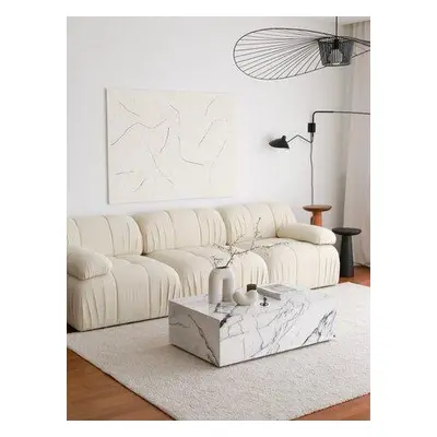 Atelier del Sofa 3-Seat Sofa Soli 3 Seater - White