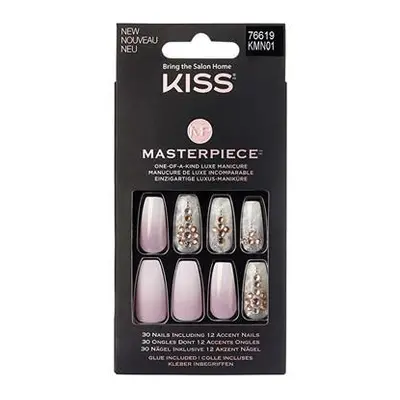 KISS Nalepovací nehty Masterpiece Nails Kitty Gurl 30 ks