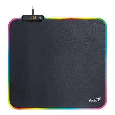 GENIUS podložka pod myš GX-Pad 260S RGB/ 260 x 240 x 3 mm/ RGB podsvícení, 31250018400