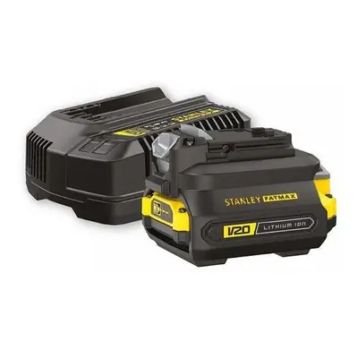 STANLEY SFMCB121D1-QW Set 1x akumulátor 20V 2,0Ah + nabíječka 2,0A SFM