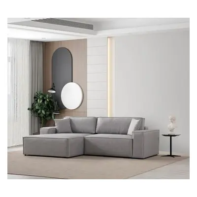 Atelier del Sofa Corner Sofa-Bed Pırlo Corner Left - Light Grey Lıght Grey