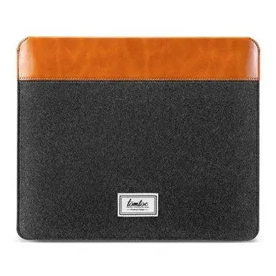 Tomtoc puzdro Felt & PU Leather Case pre iPad Pro 12.9" - Gray/Brown