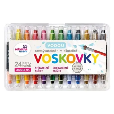 Voskovky vodou rozmývatelné