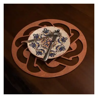 Hermia Table Mat Set (6 Pieces) Don - Rose