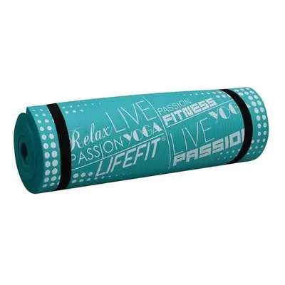 LIFEFIT YOGA MAT EXKLUZIV PLUS tyrkysová