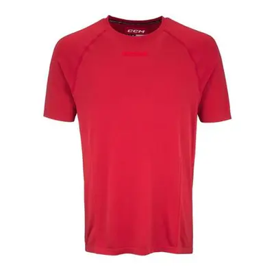 CCM Triko Premium Training Tee SR, červená, Senior, L