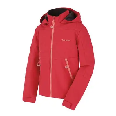 Husky Dětská softshell bunda Salex K pink 134-140