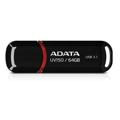 ADATA DashDrive Value UV150 64GB / USB 3.0 / černá, AUV150-64G-RBK