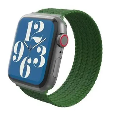 GEAR4 remienok Braided S 135-150 cm pre Apple Watch 38/40/41mm - Forest Green