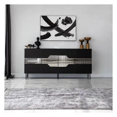 Hanah Home Console Milan - Black, Fume BlackFume