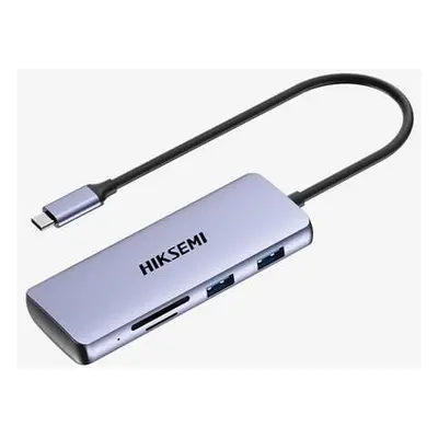 HIKSEMI hub DS8, Typ-C, 8v1, USB 3.0, HS-HUB-DS8(STD)/P/3U3/U2/H/S/T