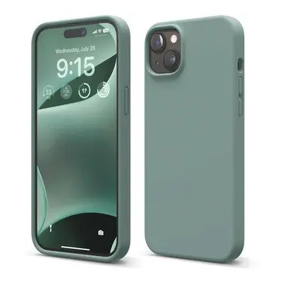 Elago kryt Silicone Case pre iPhone 15 Plus - Midnight Green