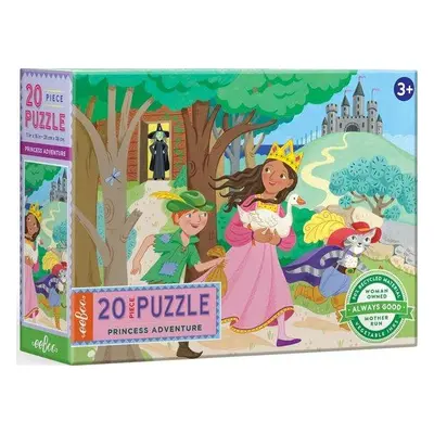 EEBOO Puzzle Princeznino dobrodružství 20 dílků