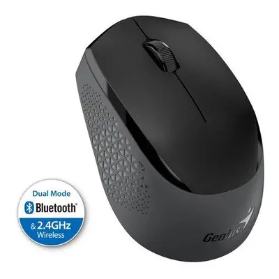 GENIUS NX-8000S BT/ duální Bluetooth + 2,4GHz/ 1200 dpi/ bezdrátová/ tichá/ černá, 31030034401