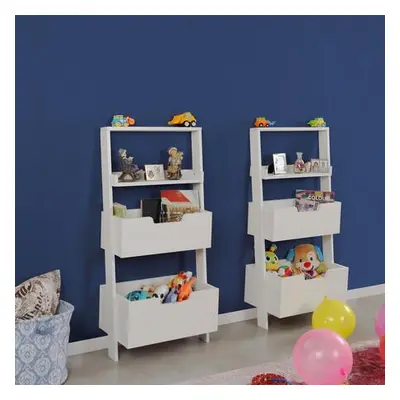 Hanah Home Bookshelf Only Double - White