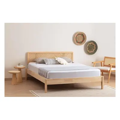 Hanah Home Double Bedstead Izabelya 200 - Natural