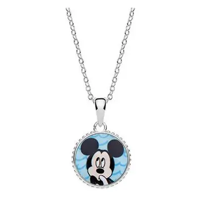 Disney Stříbrný náhrdelník Mickey Mouse CS00017SL-P.CS (řetízek, přívěsek)