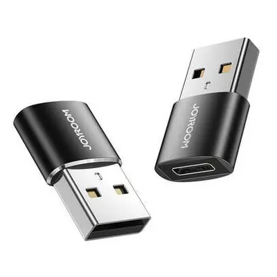 Adaptér USB samec-samice typu C (2 kusy) Joyroom S-H152 (černý)