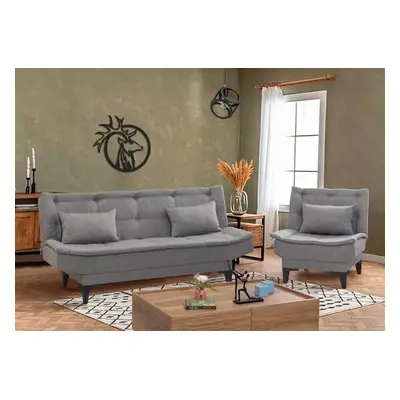 Atelier del Sofa Sofa-Bed Set Santo-S-1008 - Grey