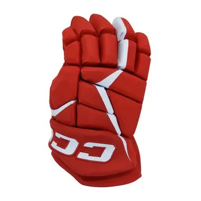 CCM Rukavice Jetspeed FT680 SR, červená-bílá, Senior, 14", Bílá-Červená