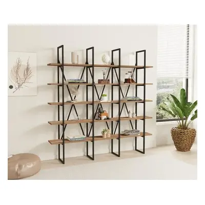 Hanah Home Bookshelf Beylerbeyi Black/Pine