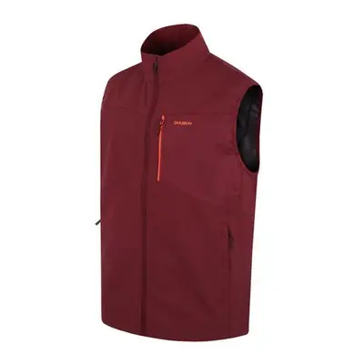 Husky Pánská softshell vesta Salien M bordo M