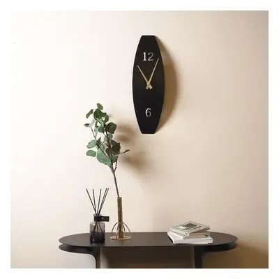 Wallity Decorative Metal Wall Clock APS137MS Black