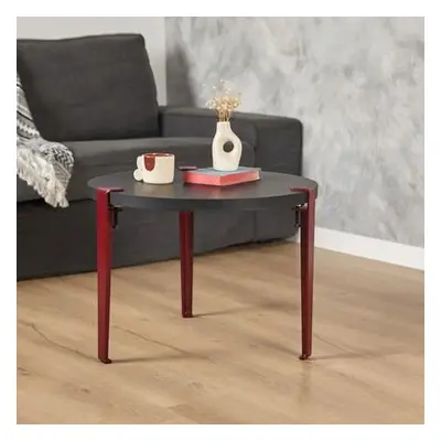 Hanah Home Coffee Table Fregoia - AnthraciteBurgundy AnthraciteClaret Red