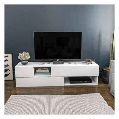 Hanah Home TV Stand Morton - White