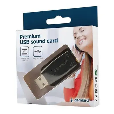 GEMBIRD zvuková karta Virtus Plus, SC-USB2.0-01