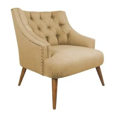 Atelier del Sofa Wing Chair Lamont - Milky Brown